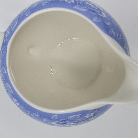 Vtg Queen's Albertine Sugar Creamer Blue English Porcelain England Replacement - Picture 6 of 16